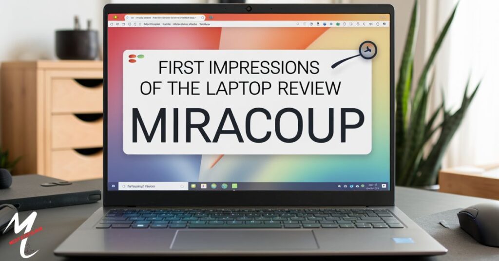 First Impressions of the Laptop Review Miracoup