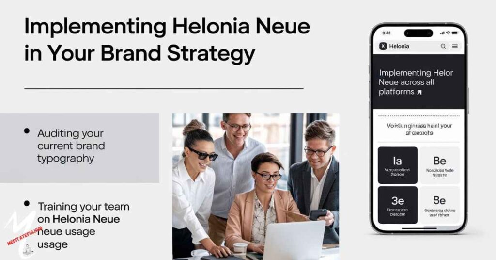 Implementing Helonia Neue in Your Brand Strategy