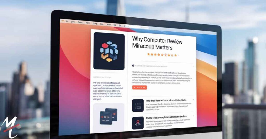 Why Computer Review Miracoup Matters