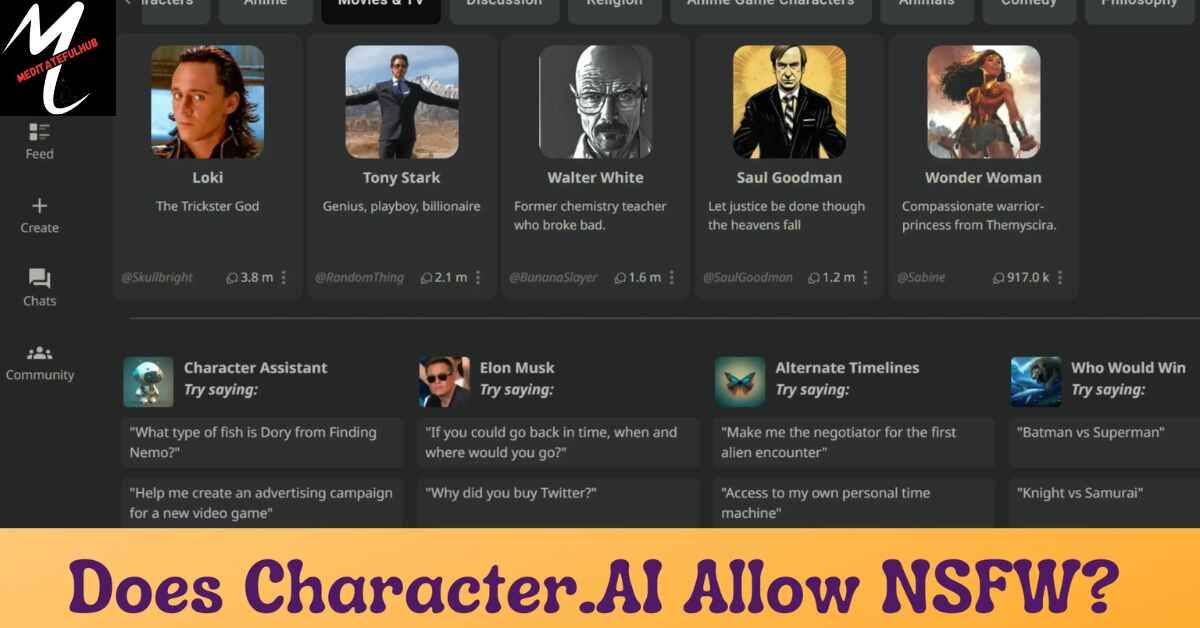 Does Character AI Allow NSFW Content