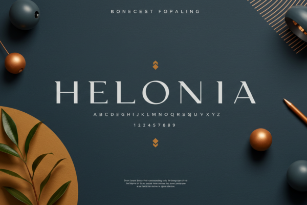 Helonia Neue | Modern & Versatile Typeface